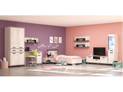 Детско обзавеждане ЕВЕЛИН + матрак (конфигурация 2)